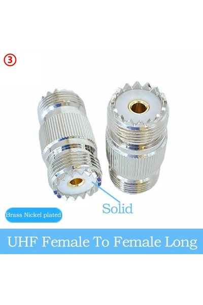 Choice6 1PCS Type3-1pcs UHF Male Female To UHF Male Female Connector PL259 TO...