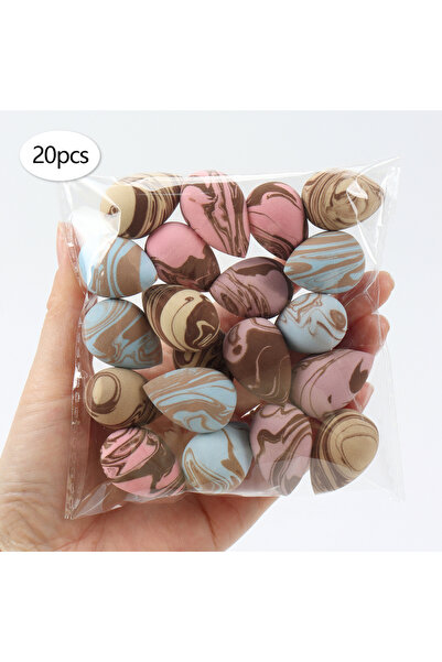 Choice14 مجموعة إسفنجات مكياج صغيرة مكونة من 20 قطعة (10/20/30/50/100 قطعة)، ...