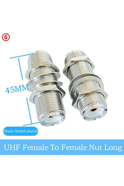 Choice6 1PCS Type6-1pcs UHFmale Female SO239 PL259 Connector UHF 3 Way Splitt...