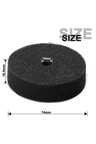 Choice1 مجموعة عجلات تلميع من النايلون SI FANG مقاس 75 مم، مصنوعة من السيرامي...