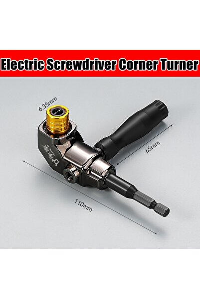 Choice8 Chocolate 90/105 Degree Angle Electric Corner Turner, Electric Screwd...