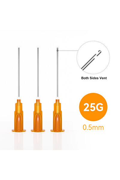 Choice7 25G Both Sides Vent TJDent 100pcs/pack Dental Endo Irrigation Needle ...