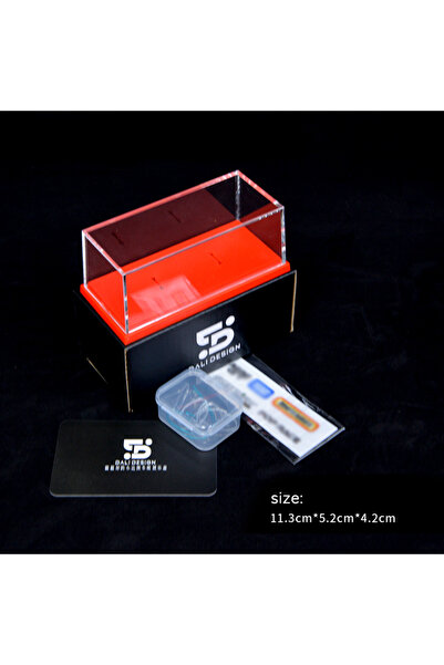 Choice3 Red 1/64 Acrylic Model Car Display Case Box - High Quality Clear Cove...
