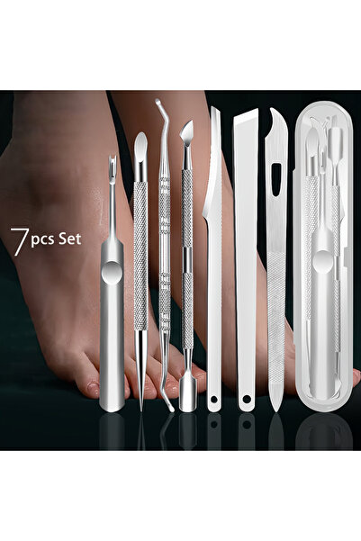 Choice1 7pcs Set 5/7/9/10pcs Pedicure Tools for Feet Ingrown Toenail Removal ...