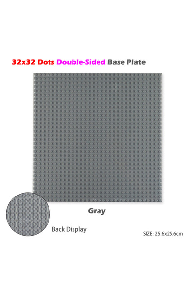 Choice11 32x32 Grey Double Sided BasePlates 32x32 16x32 Double-sided Classic ...