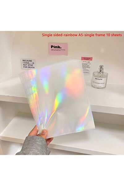 Choice4 Rainbow 1 grid 10PCS/set 1/2/4Pockets Grids Photo Album A5 Inner Page...