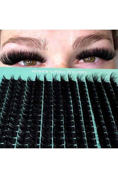 Choice5 MIX 0.07mm D 14pai lv 160D 60D-200D 8D Fluffy DIY Cluster Eyelashes 8...