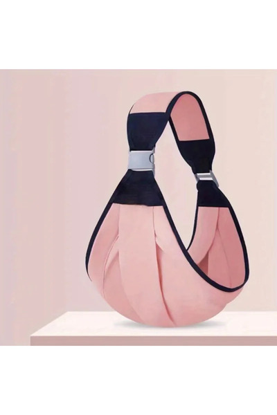 choice2 حامل أطفال وردي متعدد الوظائف ، مزود بحلقة لحمل الأطفال الرضع والصغار.