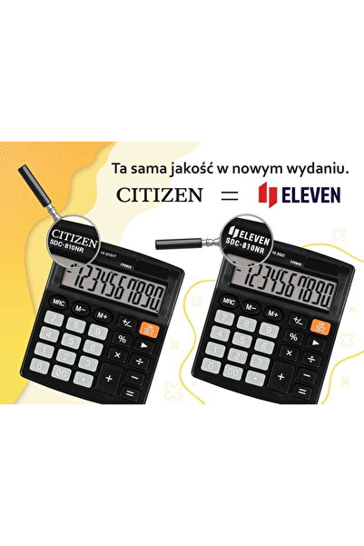 ELEVEN calculator de birou SDC-888 X-BK