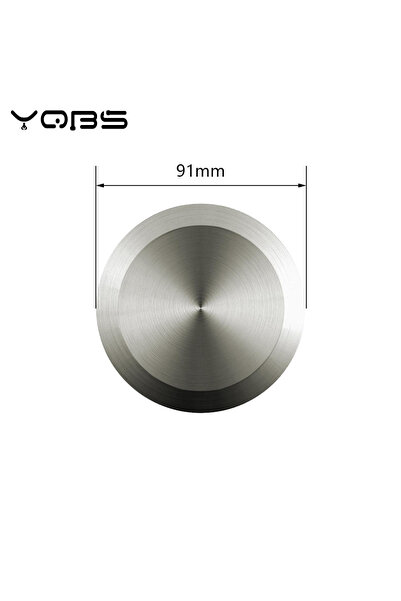 Choice6 قطعة واحدة شفة بقطر خارجي 91 مم، مصنوعة من الفولاذ المقاوم للصدأ YQBS...