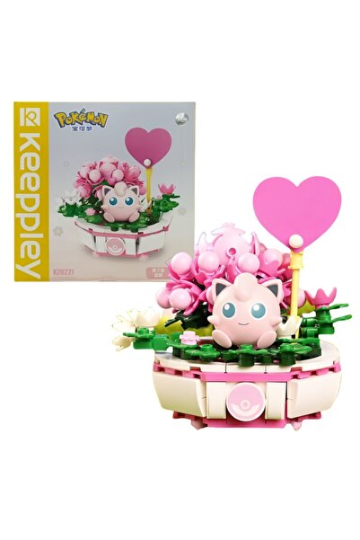 Choice9 مجموعة بناء بوكيمون جيغليباف بدون صندوق، نباتات مزروعة في أصيص، زهور،...