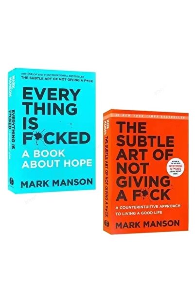 Choice1 2 Books The Subtle Art of Not Giving A Fxck / Every Thing Is Fxcked B...