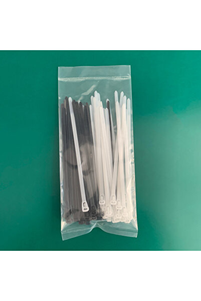 Choice مجموعة متنوعة من 50 قطعة من أربطة الكابلات المصنوعة من النايلون، قابلة...