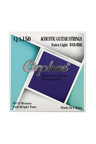 choice2 أوتار جيتار صوتي عالية الجودة من سلسلة QA من أورفي QA150، متوسطة الخف...