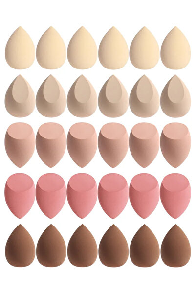 Choice4 07 30 بيضات التجميل (إسفنجات المكياج) إسفنجة تجميل مختلطة، سائلة، كري...