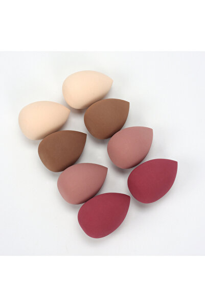 Choice 8 قطع من إسفنجات دمج كريم الأساس (4/8)؛ إسفنجة تجميل؛ كريم أساس ناعم؛ ...