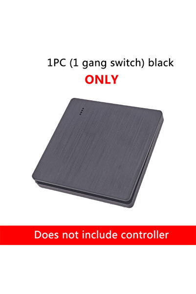 Choice3 مفتاح تحكم لاسلكي أسود أحادي القناة من نوع Szaoju يعمل بتقنية الواي ف...