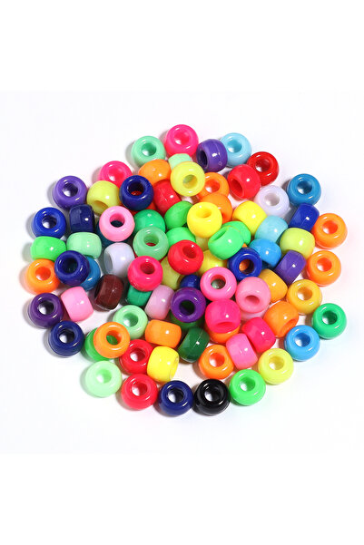 Choice12 diameter 9mm Mixed Deep color 200pcs/lot Acrylic Muliticolor Seed Be...