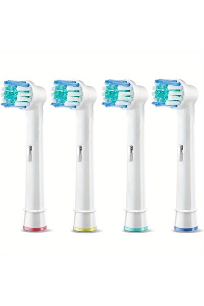 choice2 4 قطع متوافقة مع رأس فرشاة الأسنان الكهربائية Oral B p2/4000/3757/d12...