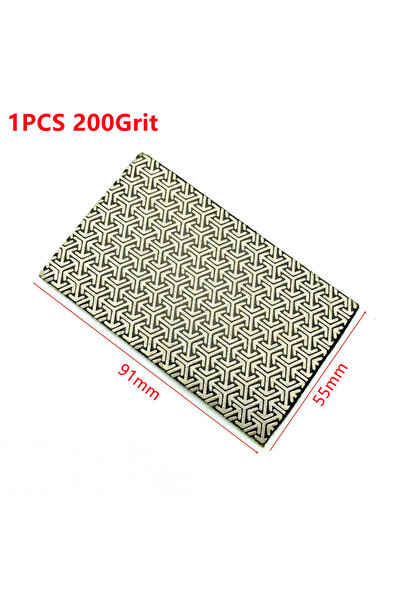 Choice قطعة واحدة من وسادات التلميع اليدوية الماسية 200 حبيبة، مناسبة لتلميع ...