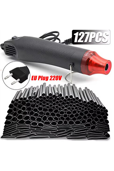 Choice6 مجموعة أنابيب انكماش حراري سوداء متنوعة الأحجام مكونة من 127 قطعة مع ...