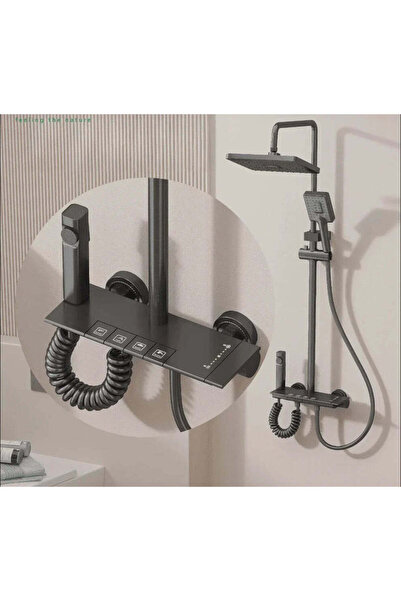 Generic Golden Sink + Shower Set