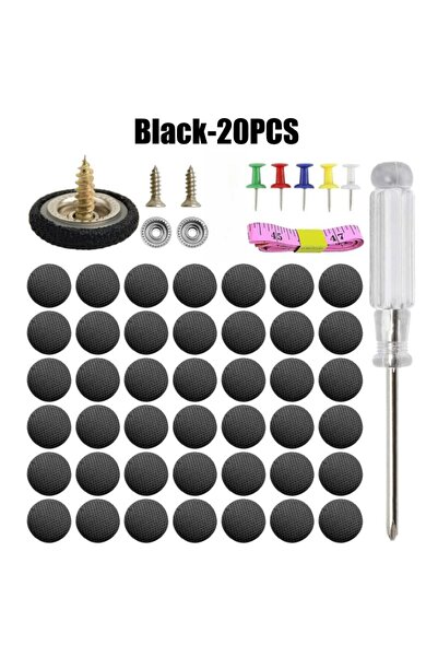 Choice9 أسود - 20 قطعة، 20-120 قطعة، مجموعة براغي تثبيت سقف السيارة، براغي إص...