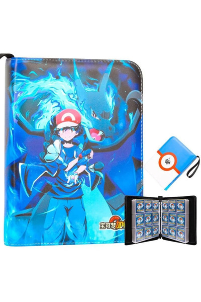 Choice11 مجلد بطاقات تداول بوكيمون، 9 جيوب، 40 صفحة، مجلد بطاقات تجميع، حامل ...