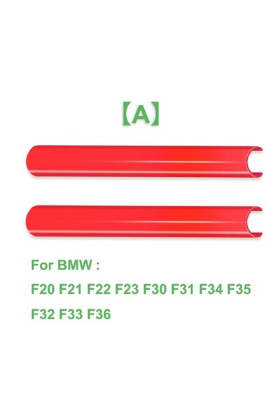 Choice22 ملصقات إطار وشرائط تزيين الشبك الأمامي من قطعتين لسيارة BMW F10 E60 ...