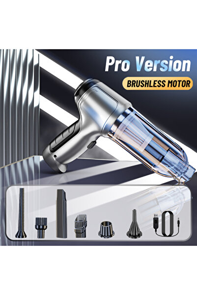 choice2 مكنسة كهربائية للسيارة مطورة، مكنسة كهربائية لاسلكية قوية للسيارة بقو...