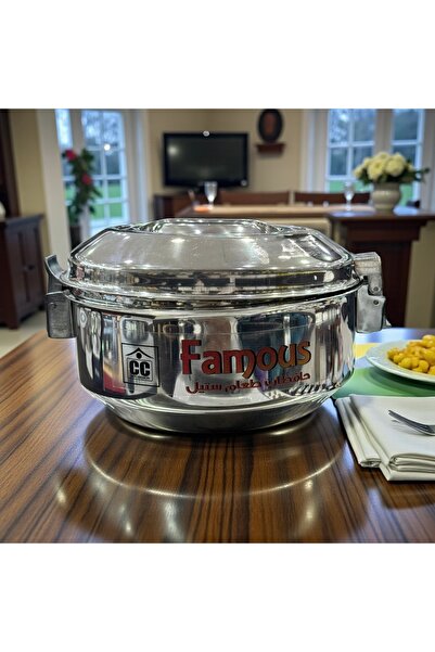 cc bin shihon Famous Stainless Steel Food Container, 1800ml Capacity, Side Op...