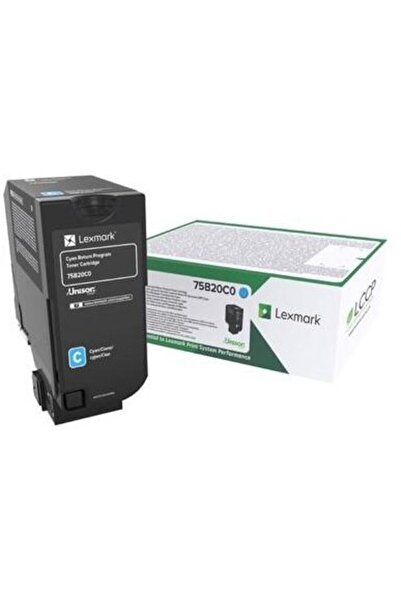 Lexmark 75B20C0 Циан тонер