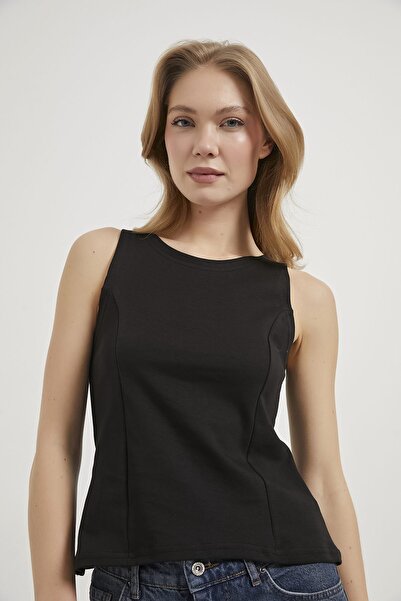 Arma Life ARMALIFE 26654 ЖЕНСКА БЛУЗА БЕЗ РЪКАВИ С ПЛИСОВАТА ПОЛА