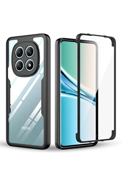 Techsuit Husă 360° pentru Xiaomi Redmi Note 15 4G ColorVerse, Neagră