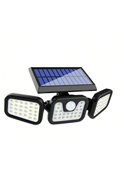 Choice مصابيح أمان شمسية خارجية مطورة بثلاثة رؤوس، تعمل بنظام 2025، مزودة بخا...