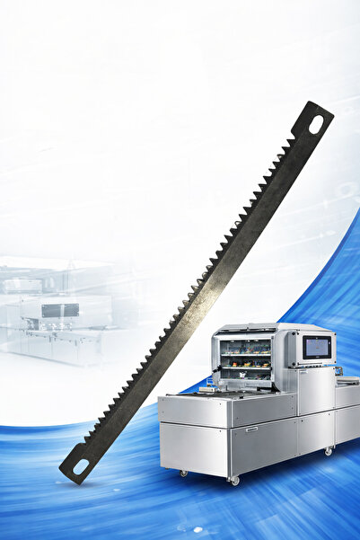 Paketleme Makinesi Tırtıklı Kesim Bıçağı – Endüstriyel Çelik