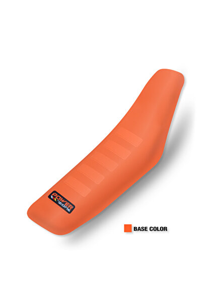 Choice6 Orange Seat Powerzone Rib Ribbed Gripper Seat Cover in Waterproof Set...