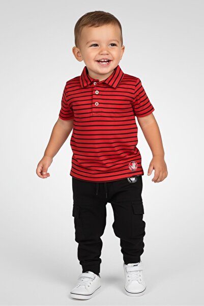 Body Glove Toddler Boy 2 Pieces Stripe Top And Bottom Set, Multicolor