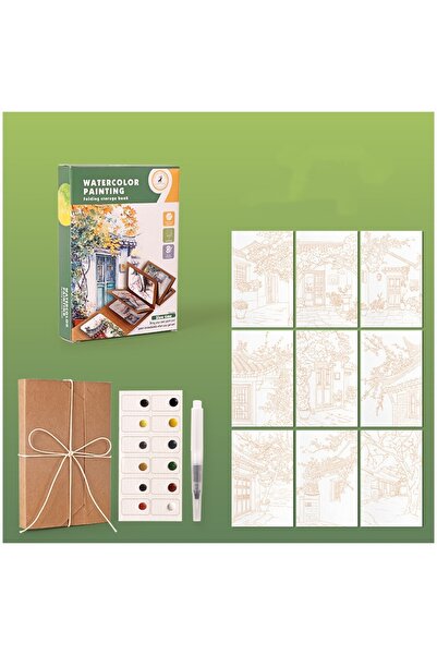 Choice3 green Bview Art Artistic Watercolor Kit: 12-Pan Solid Paints with Exp...