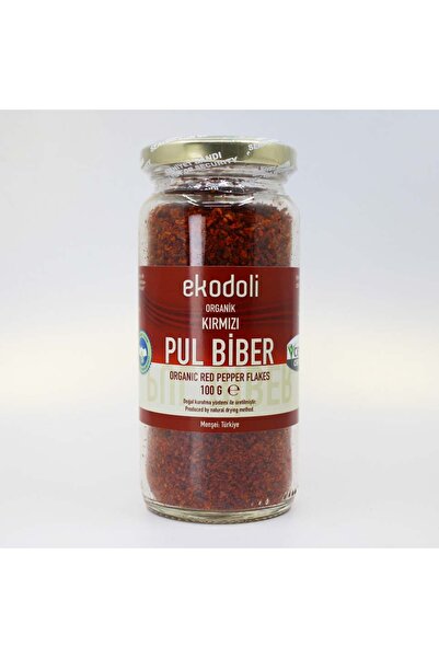 Organik Kırmızı Pul Biber 100 gr