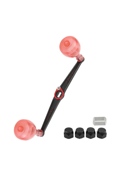 Choice5 مروحة YJA210S02 EKFan مقاس 130 مم بمقابض من سبيكة خفيفة للغاية ومقابض...