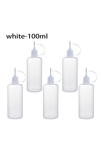 Choice3 أبيض - ١٠٠ مل - ٥ قطع / مجموعة ٥ قطع ٥/١٠/٢٠/٣٠/٥٠/١٠٠ مل زجاجة غراء ...
