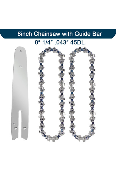 Choice8 مجموعة 8 بوصات، قضيب منشار 4/6/8 بوصات، 28/36 عقدة، ملحقات منشار كهرب...