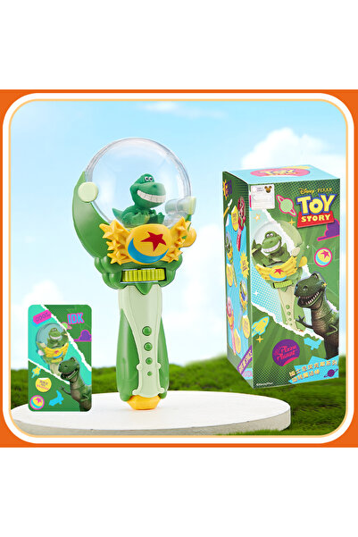 Choice3 عصا سحرية دوارة أصلية من ديزني، مجسم هام وريكس من فيلم لوتسو الفضائي،...