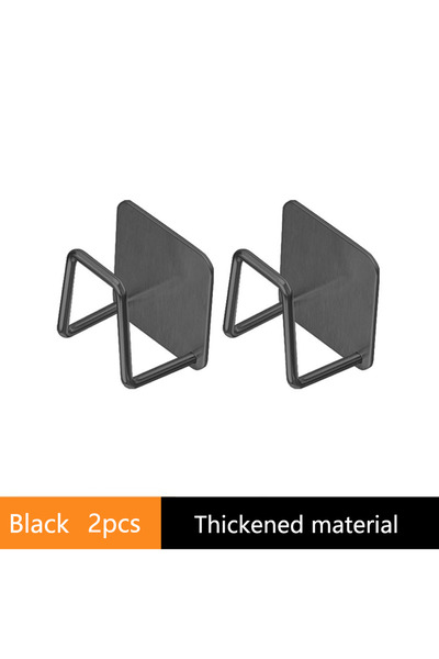 Choice3 منظم مطبخ أسود موفر للمساحة، قطعتان، من 2 إلى 8 قطع: حامل أغطية أواني...