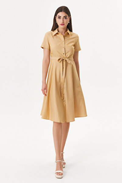EMA\T Cotton Poplin Shirt Dress