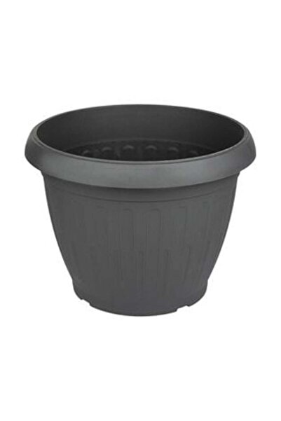JACQUELINE Anthracite Flower Pot Plastic Ø40 x 30 cm - 23 L