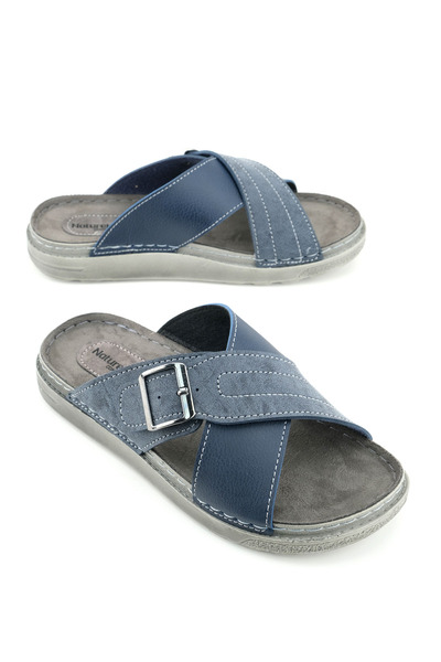 Naturela Gezer Men's Summer Single Buckle Adjustable Comfortable Sole Daily S...