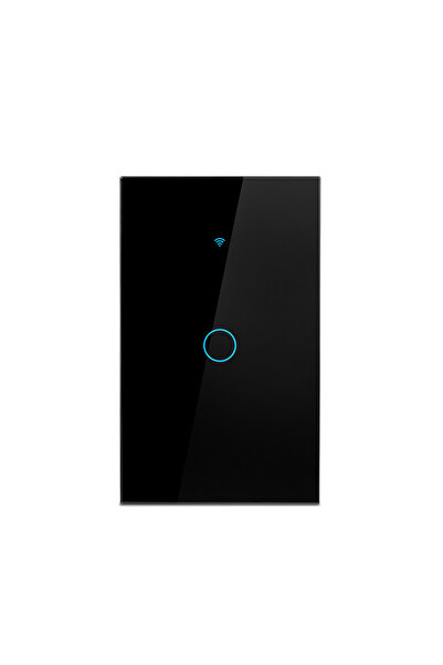 Choice6 Black 1 Gang Tuya US WiFi Smart Wall Switch RF433 1/2/3/4 Gang No Neu...