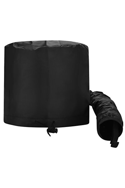 Choice1 مجفف شعر محمول أسود اللون، مناسب للرجال الكسالى، لصبغ الشعر أثناء الر...